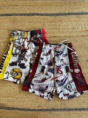 Flow Society Baseball Shorts Bundle XS